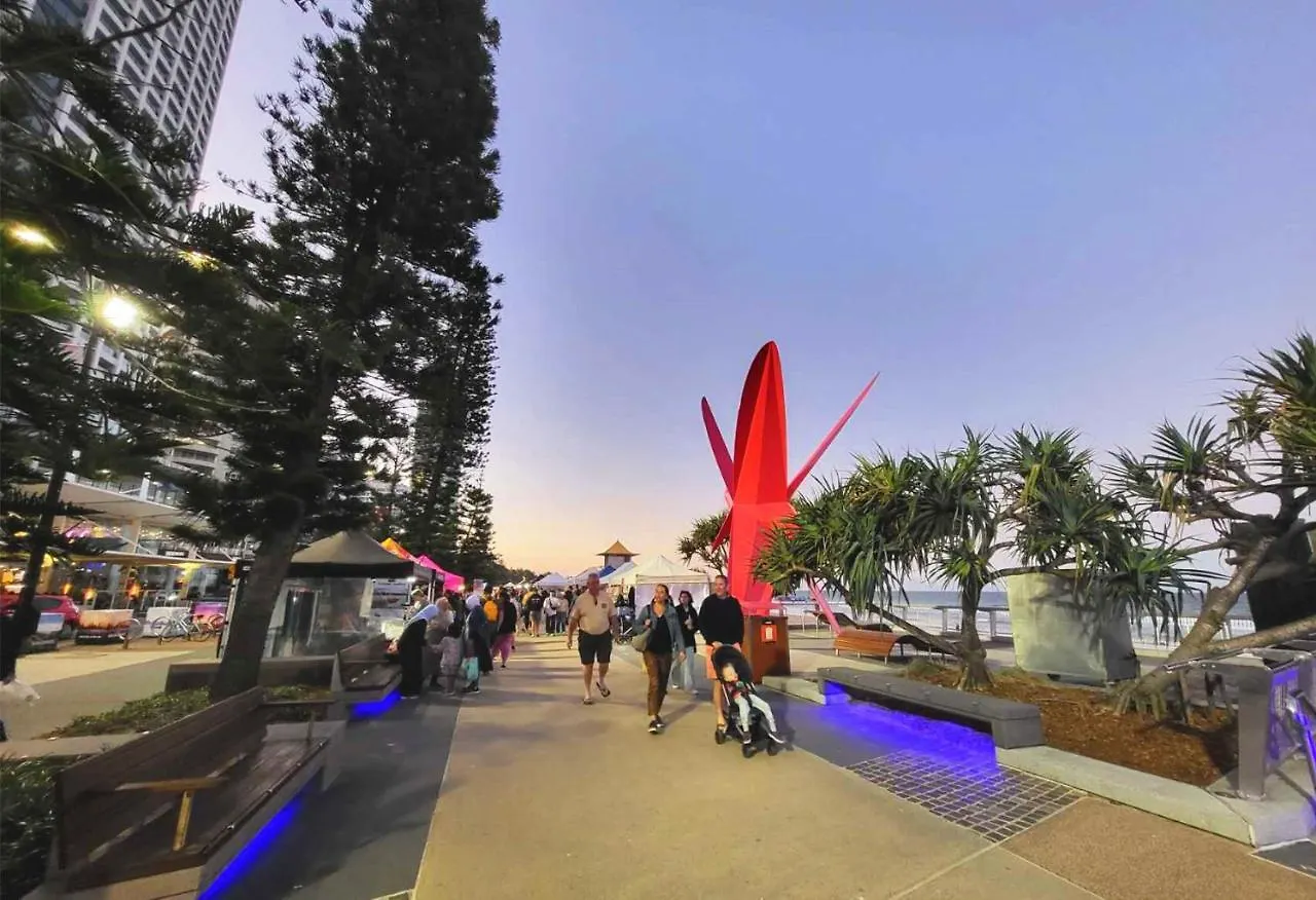 Beachside 2 Bedroom Apt In The Heart Of Surfers Paradise - Chevron Renaissance - Free Parking Gold Coast Apartment