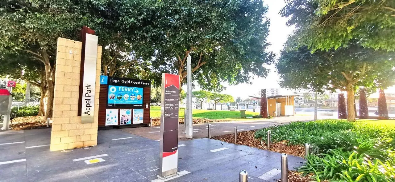 Beachside 2 Bedroom Apt In The Heart Of Surfers Paradise - Chevron Renaissance - Free Parking غولد كوست
